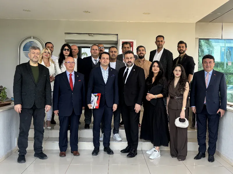 TMMOB İçmimarlar Odası Mersin Şubesini ziyareti — fotoğraf 2