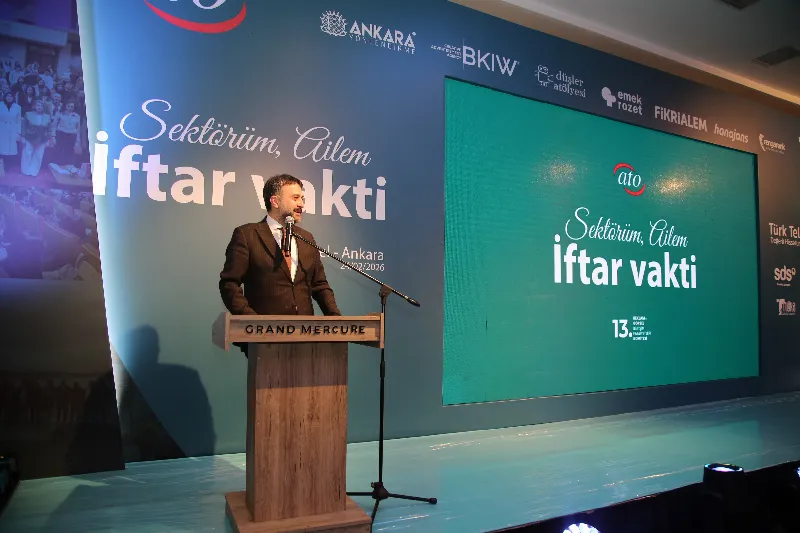 AKK Başkanı Halil İbrahim Yılmaz, ATO 13. Reklam ve Görsel İletişim Faaliyetleri Meslek Komitesi İftar Programına Katıldı — fotoğraf 5