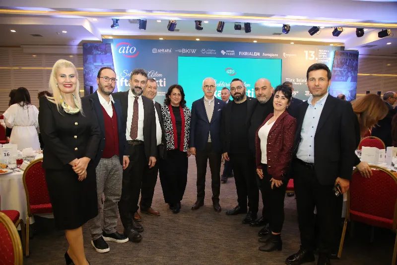 AKK Başkanı Halil İbrahim Yılmaz, ATO 13. Reklam ve Görsel İletişim Faaliyetleri Meslek Komitesi İftar Programına Katıldı — fotoğraf 10