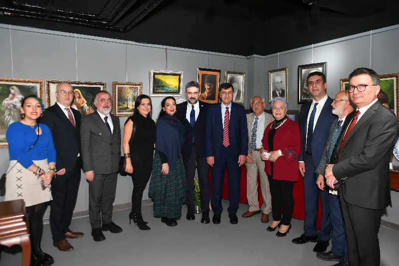 Ankara Kent Konseyi, “Adil Özkan Çini, Resim Sergisine” Ev Sahipliği Yaptı — fotoğraf 17