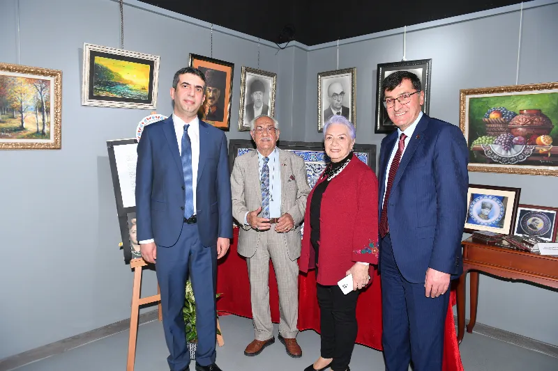Ankara Kent Konseyi, “Adil Özkan Çini, Resim Sergisine” Ev Sahipliği Yaptı — fotoğraf 18