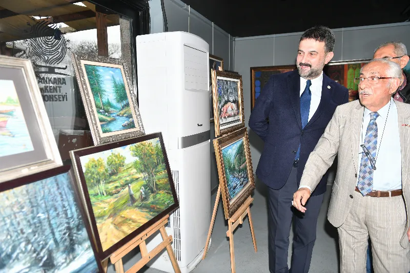 Ankara Kent Konseyi, “Adil Özkan Çini, Resim Sergisine” Ev Sahipliği Yaptı — fotoğraf 21