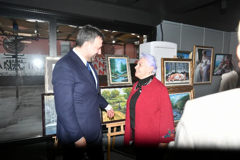 Ankara Kent Konseyi, “Adil Özkan Çini, Resim Sergisine” Ev Sahipliği Yaptı — fotoğraf 22