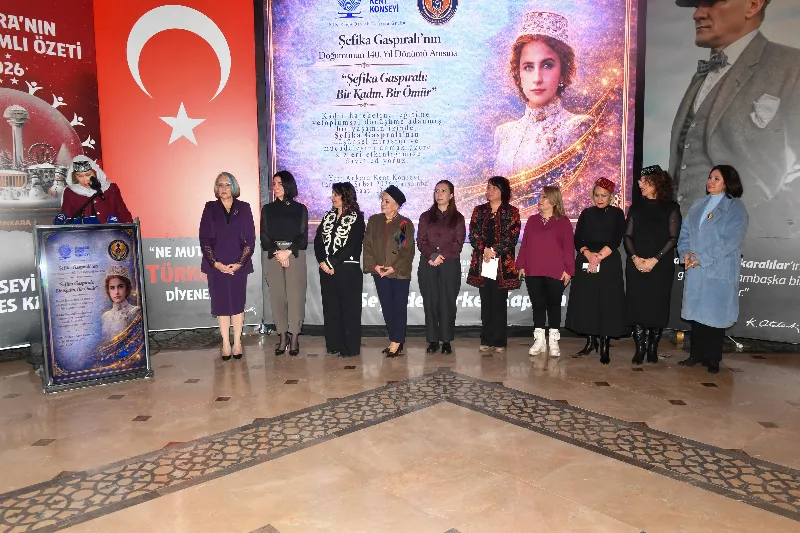 Şefika Gaspıralı Doğumunun 140. Yılında Başkentte Anıldı — fotoğraf 11