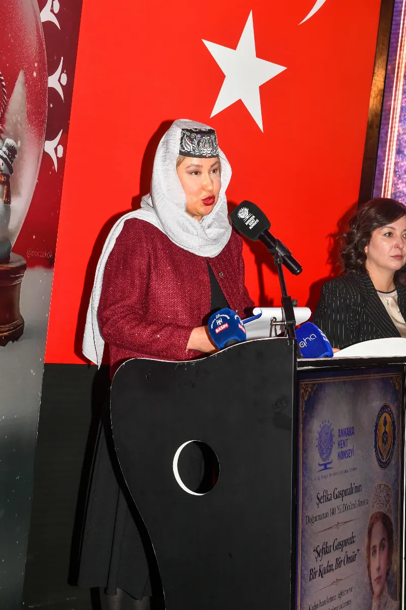 Şefika Gaspıralı Doğumunun 140. Yılında Başkentte Anıldı — fotoğraf 13