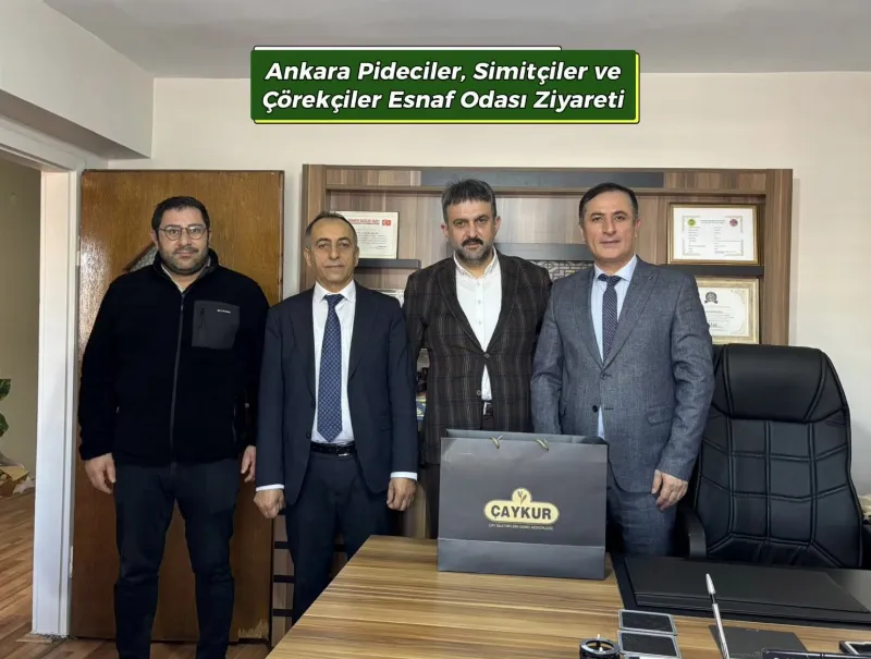AKK Başkanı Halil İbrahim Yılmaz, Ankara Pideciler, Simitçiler ve Çörekçiler Esnaf Odası Başkanı Savaş Delibaş’ı z-Ziyaret Etti — fotoğraf 2