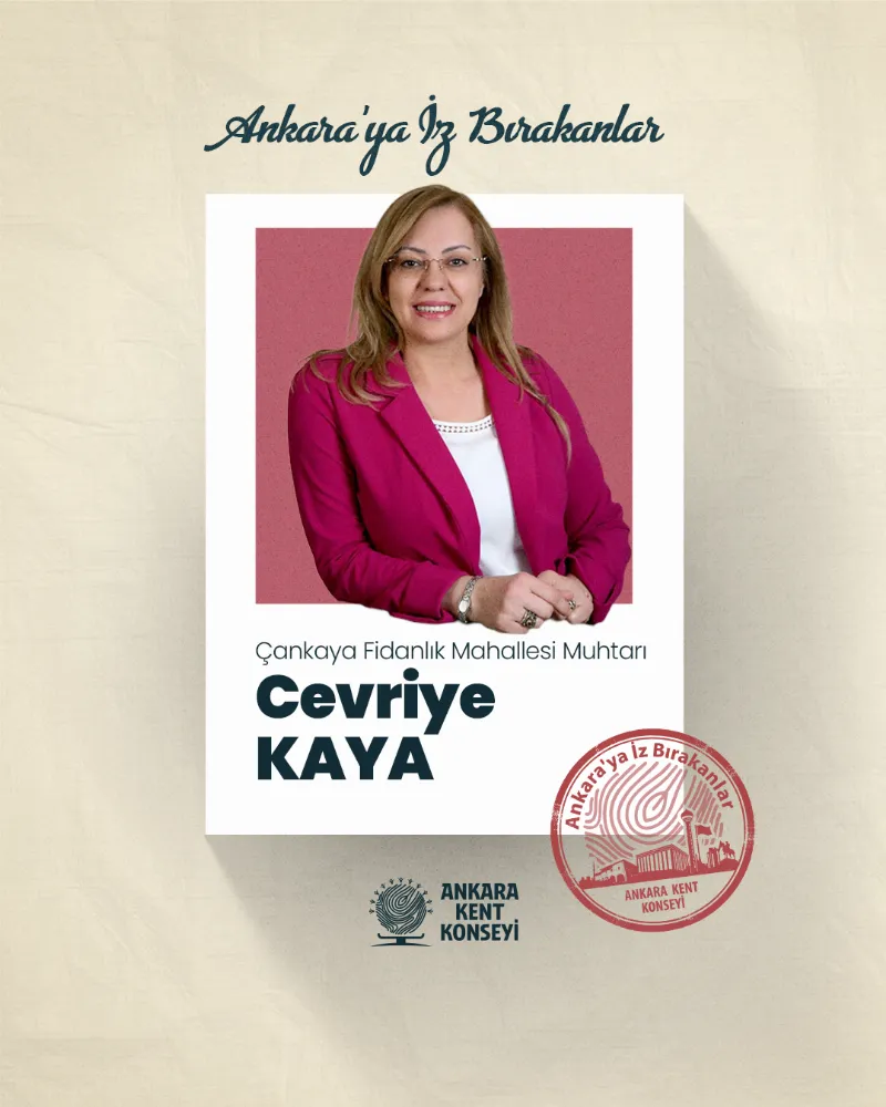 Ankara’ya İz Bırakanlar: Cevriye Kaya — fotoğraf 2