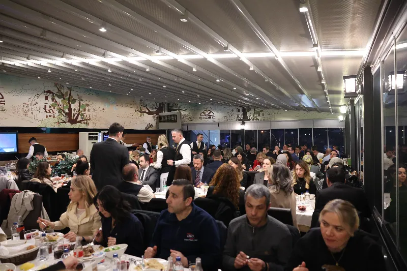 AKK Başkanı Halil İbrahim Yılmaz ATO Emekçileri ile İftar Programına Katıldı — fotoğraf 5