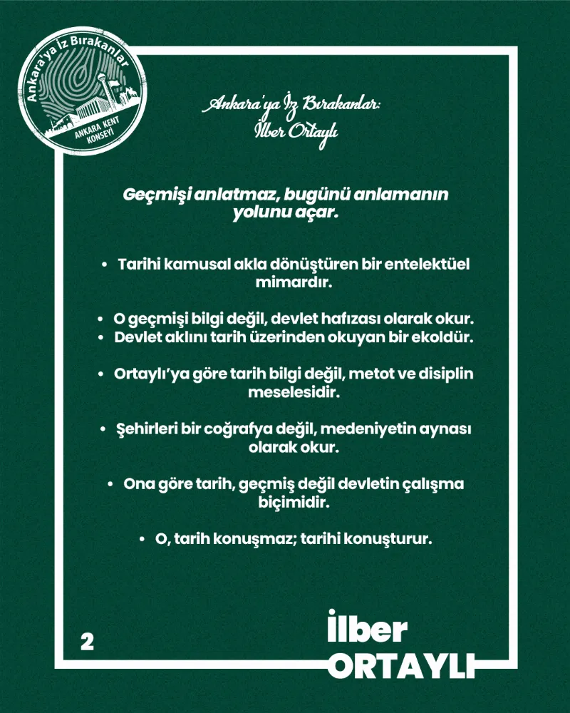 Ankara’ya İz Bırakanlar: İlber Ortaylı — fotoğraf 4