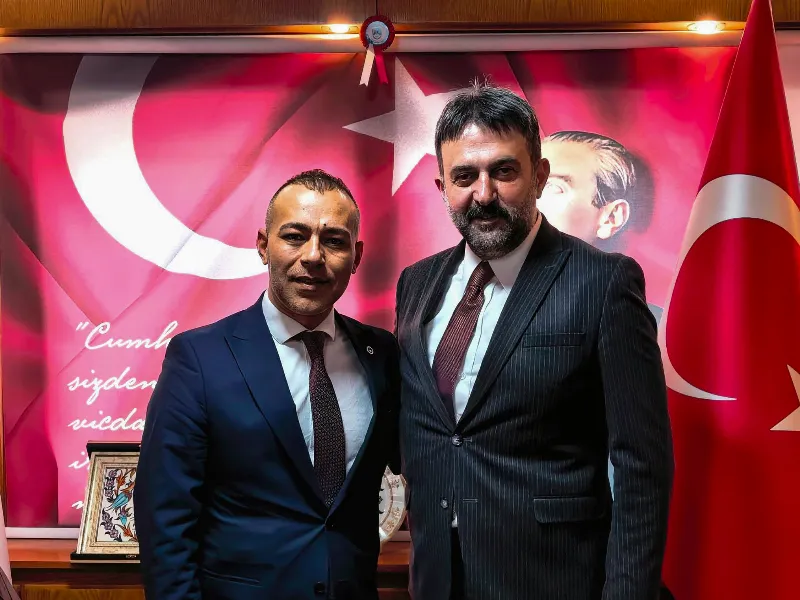 AKK Başkanı Halil İbrahim Yılmaz, Ankara Kurukahveciler ve Kuruyemişçiler Esnaf Odası Başkanı Aytaç Sevimli’yi Ziyaret etti — fotoğraf 2