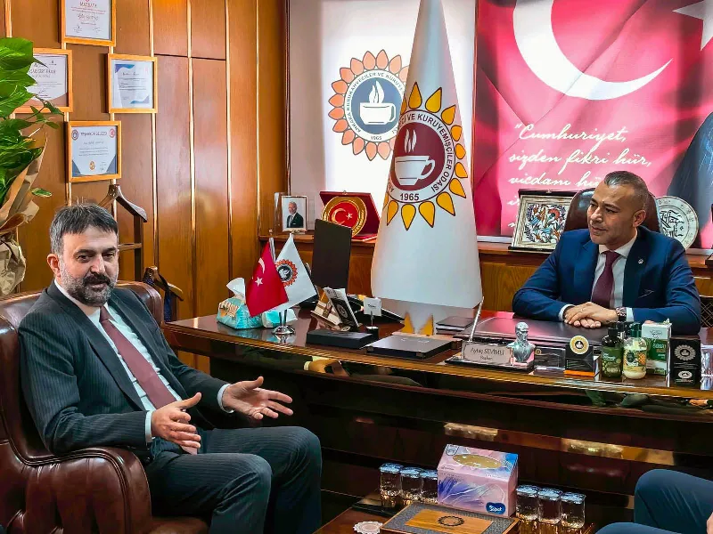 AKK Başkanı Halil İbrahim Yılmaz, Ankara Kurukahveciler ve Kuruyemişçiler Esnaf Odası Başkanı Aytaç Sevimli’yi Ziyaret etti — fotoğraf 3