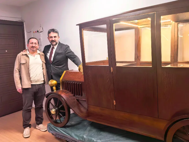 AKK Başkanı Halil İbrahim Yılmaz, Ankara Marangozlar Esnaf ve Sanatkârlar Odası Başkanı Cemil Özdemir’i Ziyaret Etti — fotoğraf 2