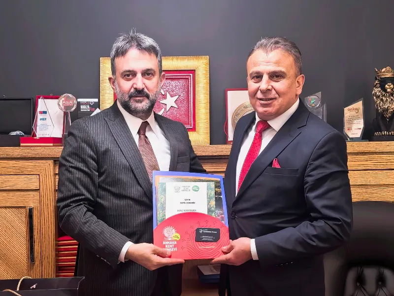 AKK Başkanı Halil İbrahim Yılmaz, Ankara Marangozlar Esnaf ve Sanatkârlar Odası Başkanı Cemil Özdemir’i Ziyaret Etti — fotoğraf 5