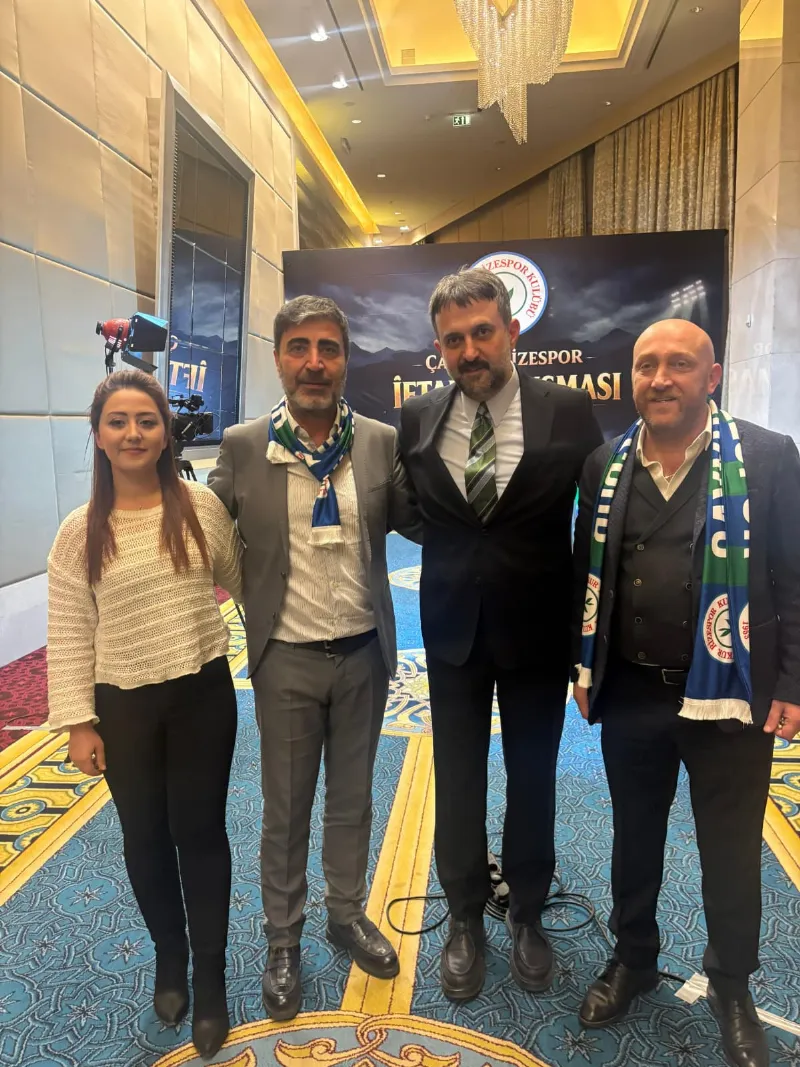AKK Başkanı Halil İbrahim Yılmaz Çaykur Rizespor İftar Yemeğine Katıldı — fotoğraf 3