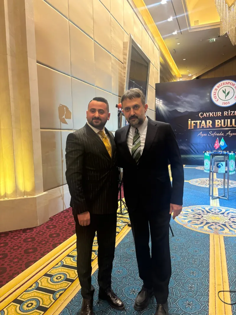 AKK Başkanı Halil İbrahim Yılmaz Çaykur Rizespor İftar Yemeğine Katıldı — fotoğraf 4