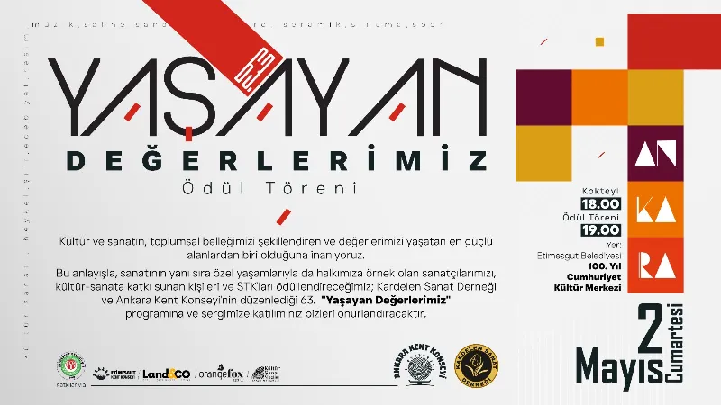 Yaşayan Değerlerimiz Ödül Töreni’ne Davetlisiniz — fotoğraf 3
