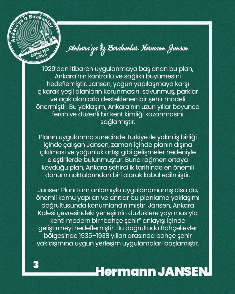 Ankara’ya İz Bırakanlar: Hermann Jansen — fotoğraf 5
