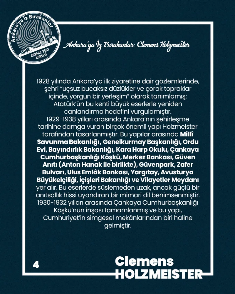 Ankara’ya İz Bırakanlar: Clemens Holzmeister — fotoğraf 6