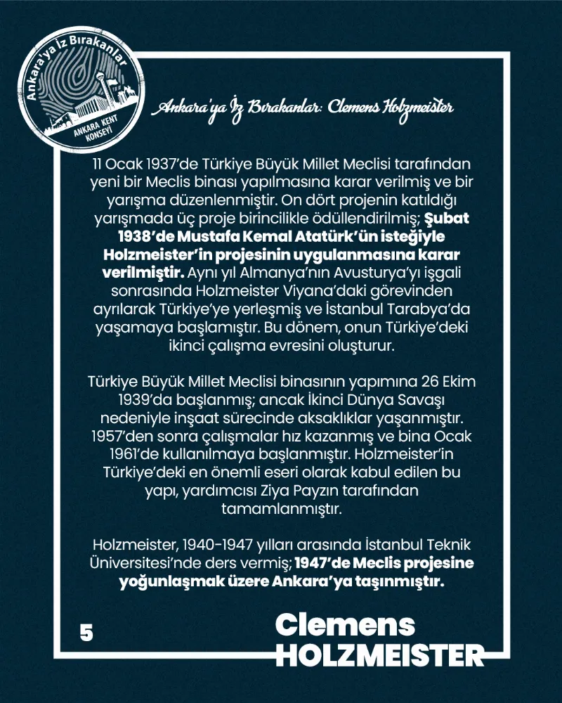 Ankara’ya İz Bırakanlar: Clemens Holzmeister — fotoğraf 7