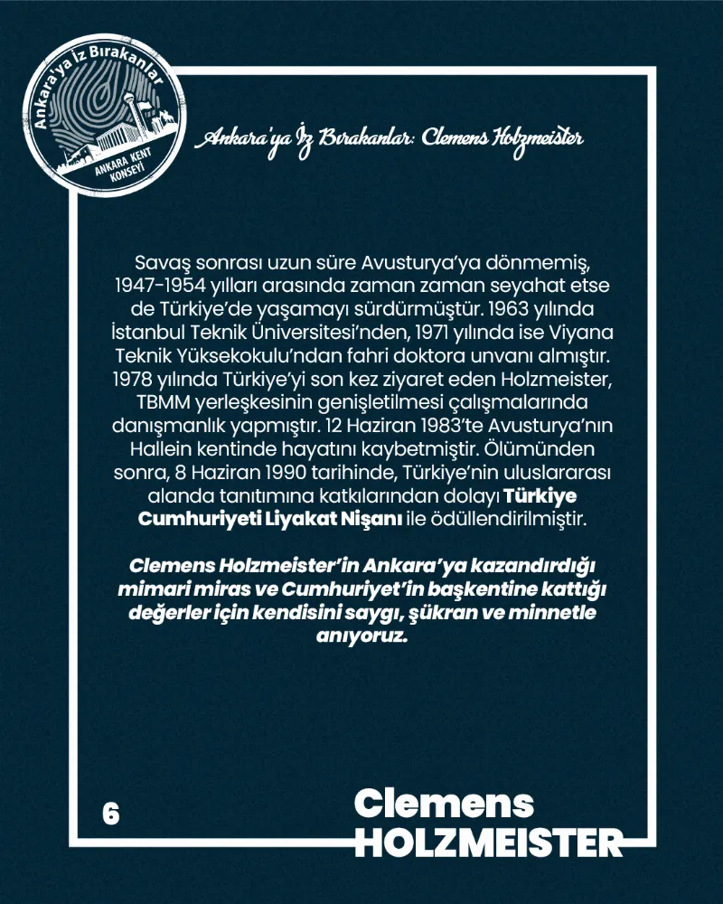 Ankara’ya İz Bırakanlar: Clemens Holzmeister — fotoğraf 8