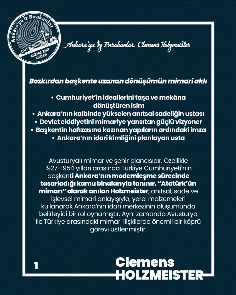 Ankara’ya İz Bırakanlar: Clemens Holzmeister — fotoğraf 3