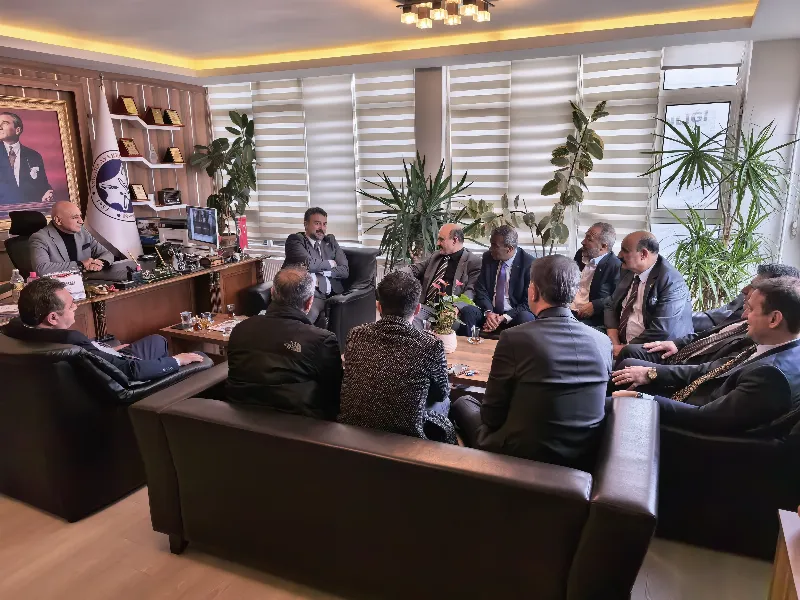 Ankara Umum Ayakkabıcılar ve Çantacılar Esnaf Odası Başkanı Hüseyin Uzun’a Hayırlı Olsun Ziyareti — fotoğraf 7