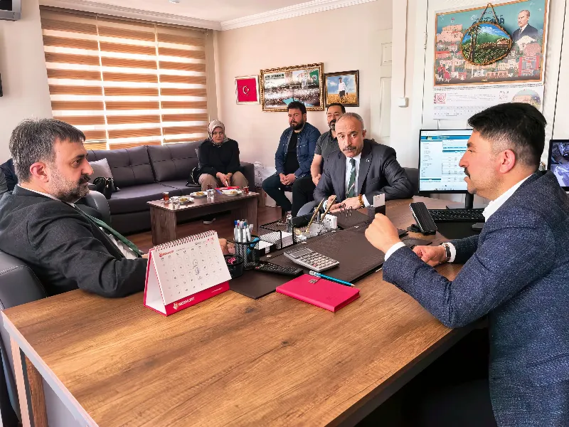 AKK Başkanı Halil İbrahim Yılmaz’ın Gölbaşı Ziraat Odası Tebrik Ziyareti — fotoğraf 4