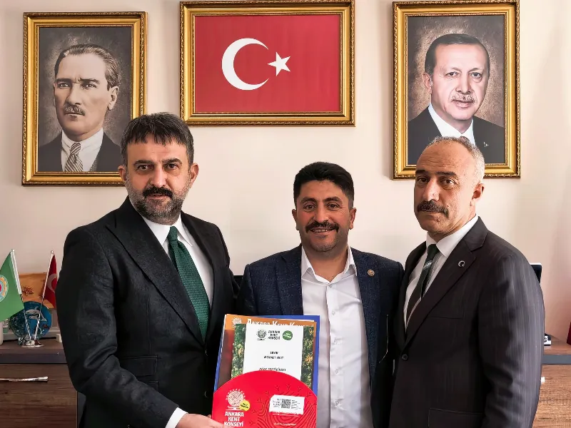 AKK Başkanı Halil İbrahim Yılmaz’ın Gölbaşı Ziraat Odası Tebrik Ziyareti — fotoğraf 5