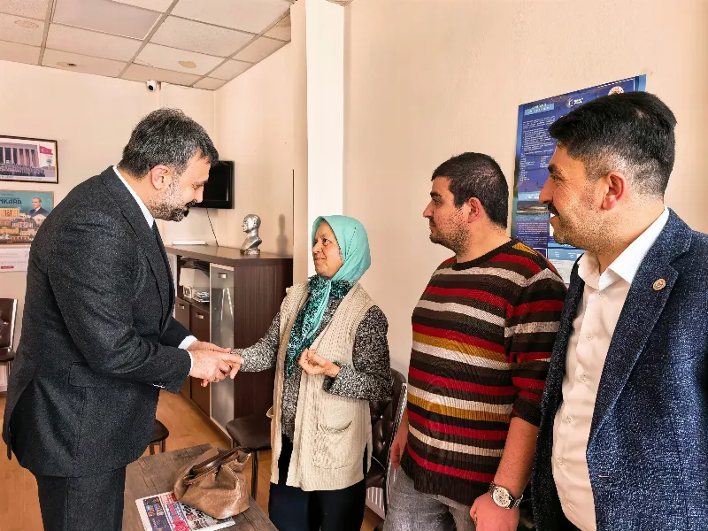 AKK Başkanı Halil İbrahim Yılmaz’ın Gölbaşı Ziraat Odası Tebrik Ziyareti — fotoğraf 7
