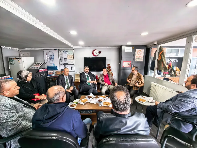 AKK Başkanı Halil İbrahim Yılmaz’ın Gölbaşı Sanayi Kooperatifi Ziyareti — fotoğraf 3