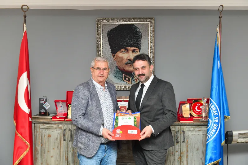AKK Başkanı Halil İbrahim Yılmaz, Ankara Döşemeciler Esnaf ve Sanatkârlar Odası Başkanı Sadi Başar’a Tebrik Ziyareti — fotoğraf 4