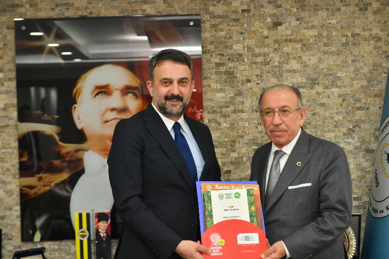 AKK Başkanı Halil İbrahim Yılmaz’ın Ankara Kredi Kooperatif Esnaf Odası Ziyareti — fotoğraf 4
