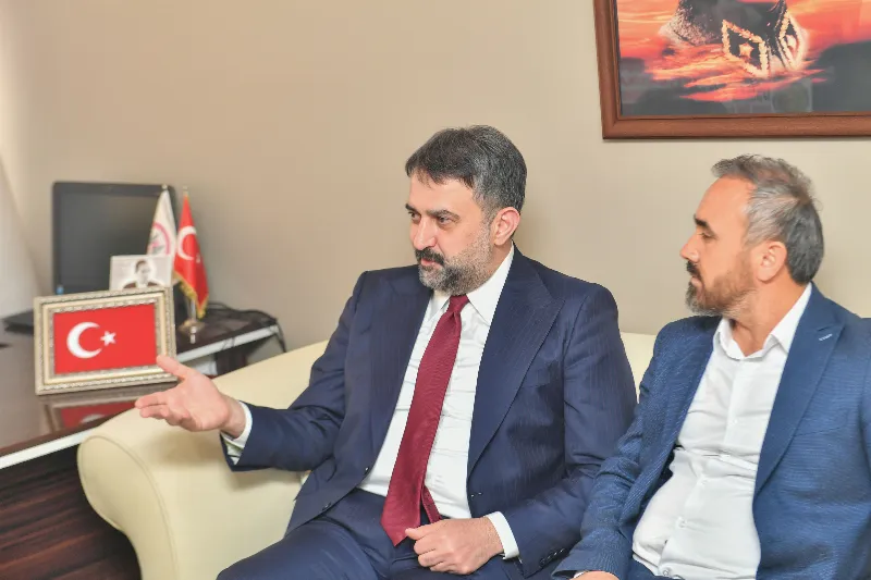 AKK Başkanı Halil İbrahim Yılmaz’dan Polatlı Berberler Ve Kuaförler Esnaf Odası Başkanı Ahmet Özpelit’e Hayırlı Olsun Ziyareti — fotoğraf 2