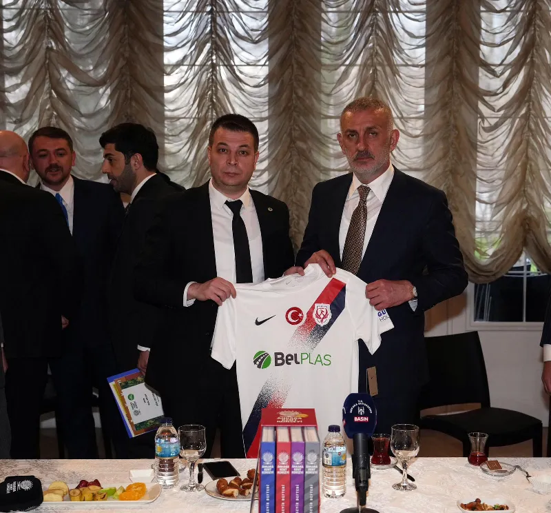 Halil İbrahim Yılmaz TFF Başkanı İbrahim Ethem Hacıosmanoğlu’nu Ağırladı — fotoğraf 4