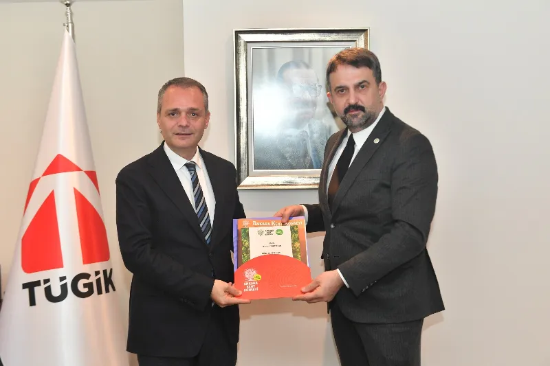 Türkiye Girişimci İş İnsanları Konfederasyonu 7. Olağanüstü Genel Kurulu’nda Genel Başkanlığa Seçilen H. Arda Yurtsever’e Tebrik Ziyareti — fotoğraf 2