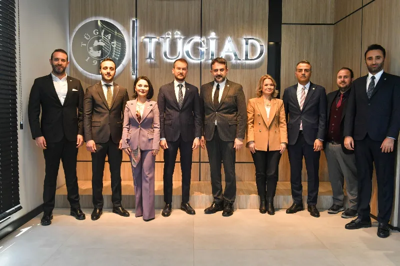 Türkiye Genç İş İnsanları Derneği Ankara Şubesi’nin 13. Olağan Genel Kurulu’nda yeniden başkanlığa seçilen Aykut Çakmaklı’ya Tebrik Ziyareti — fotoğraf 3