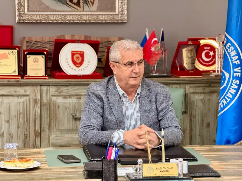 AKK Başkanı Halil İbrahim Yılmaz, Ankara Döşemeciler Esnaf ve Sanatkârlar Odası Başkanı Sadi Başar’a Tebrik Ziyareti — fotoğraf 7
