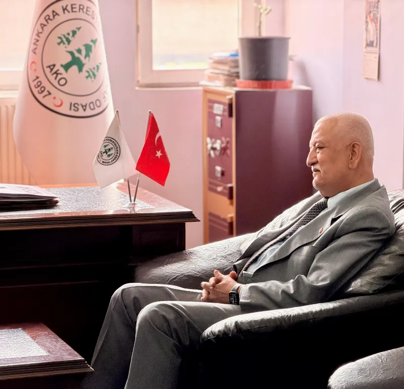 AKK Başkanı Halil İbrahim Yılmaz, Ankara Keresteciler Odası Başkanı Mehmet Ercan’e Tebrik Ziyareti — fotoğraf 4