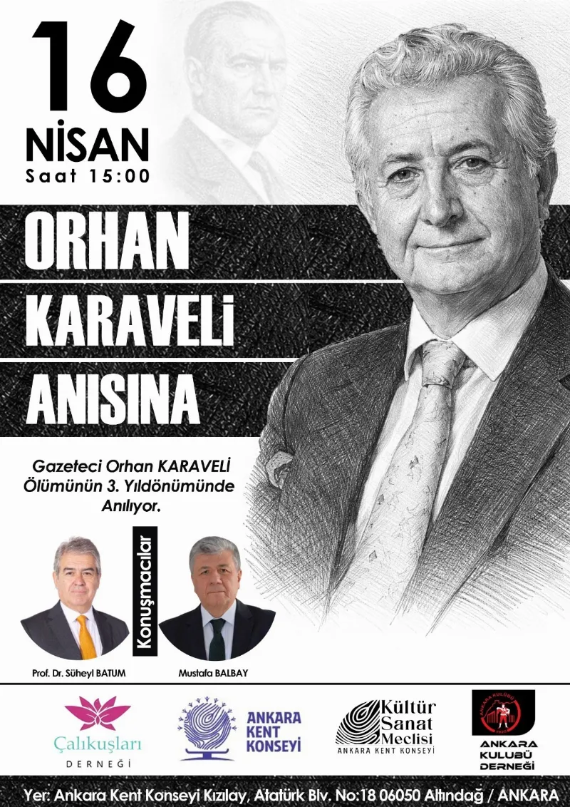 Usta Gazeteci Orhan Karaveli; Aramızdan Ayrılışının 3. Yılı Ama Programı — fotoğraf 2