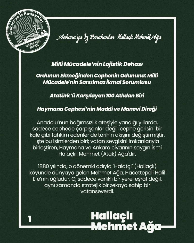 Ankara’ya İz Bırakanlar: Hallaçlı Mehmet Ağa — fotoğraf 3