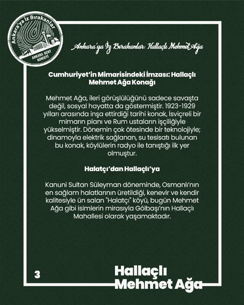 Ankara’ya İz Bırakanlar: Hallaçlı Mehmet Ağa — fotoğraf 5