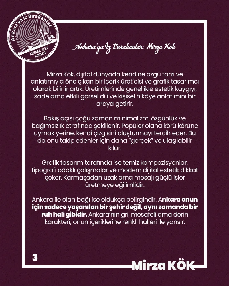 Ankara’ya İz Bırakanlar: Mirza Kök — fotoğraf 5