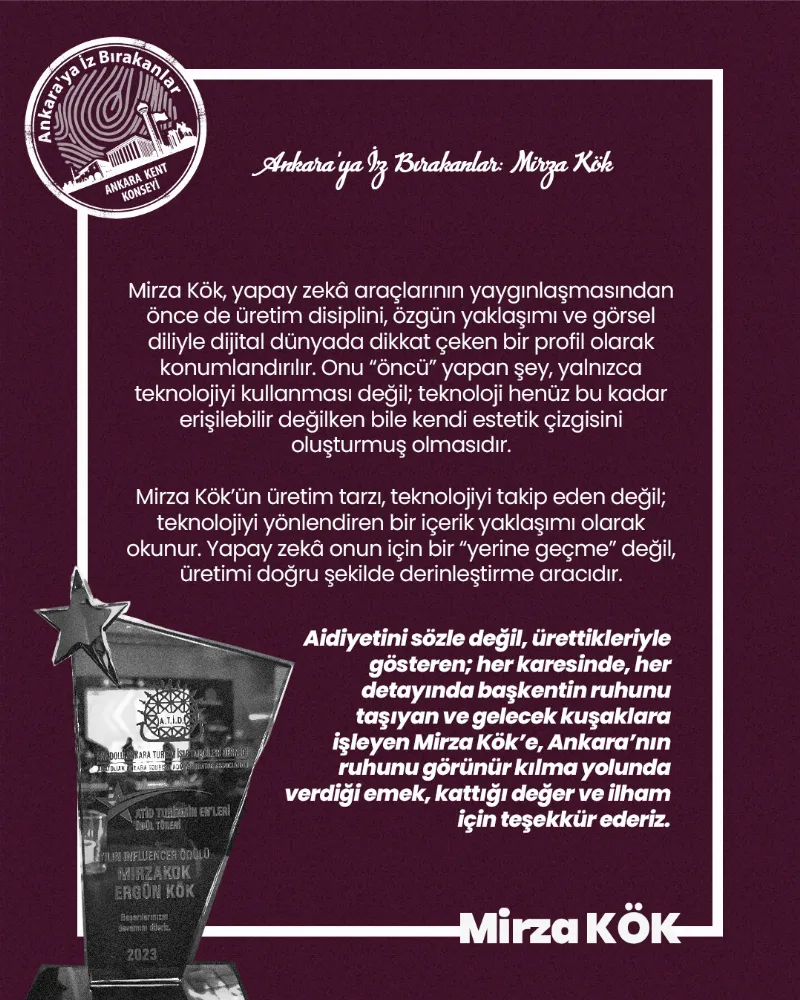 Ankara’ya İz Bırakanlar: Mirza Kök — fotoğraf 7