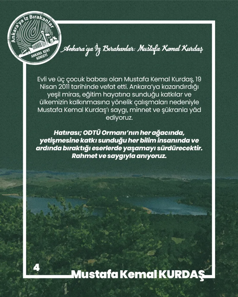 Ankara’ya İz Bırakanlar: Mustafa Kemal Kurdaş — fotoğraf 6