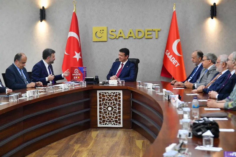 AKK Başkanı Halil İbrahim Yılmaz Saadet Partisi Genel Başkanı Mahmut Arıkan’ı Ziyaret Etti — fotoğraf 6