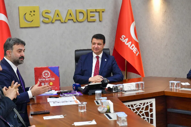 AKK Başkanı Halil İbrahim Yılmaz Saadet Partisi Genel Başkanı Mahmut Arıkan’ı Ziyaret Etti — fotoğraf 7