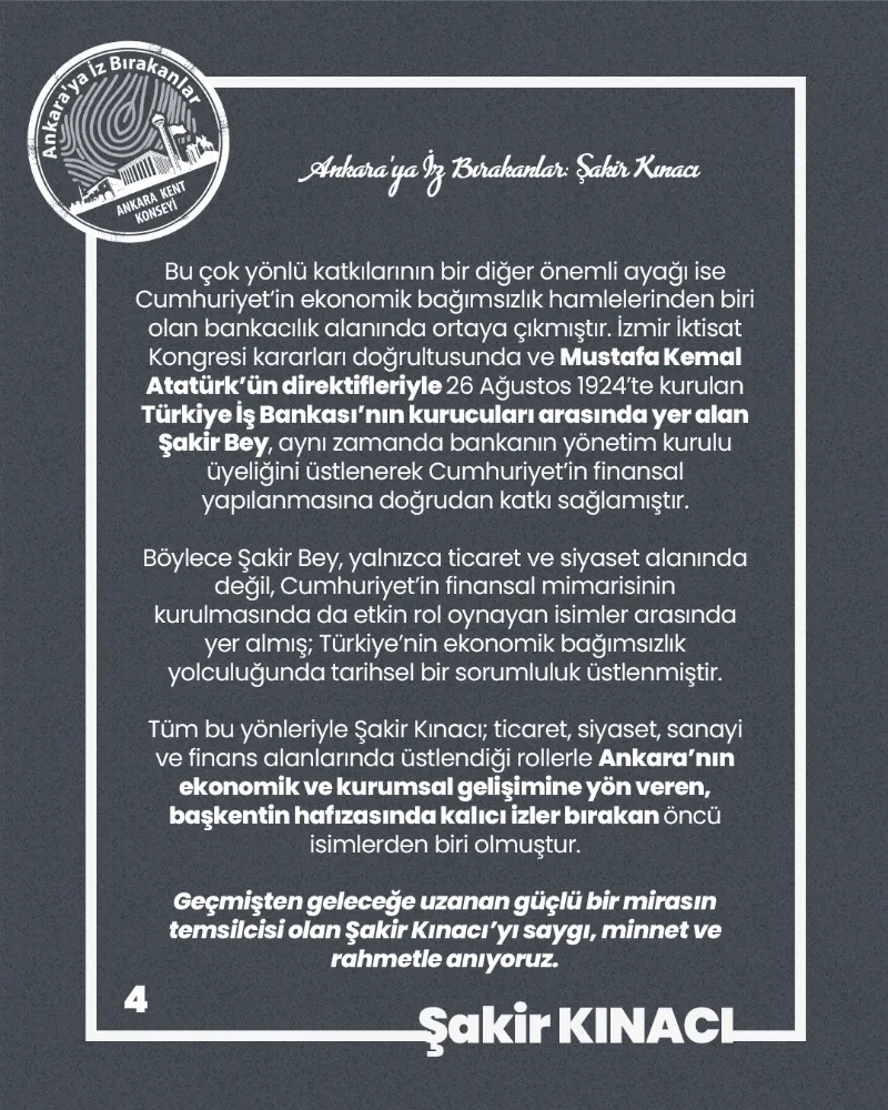 Ankara’ya İz Bırakanlar: Şakir Kınacı — fotoğraf 6