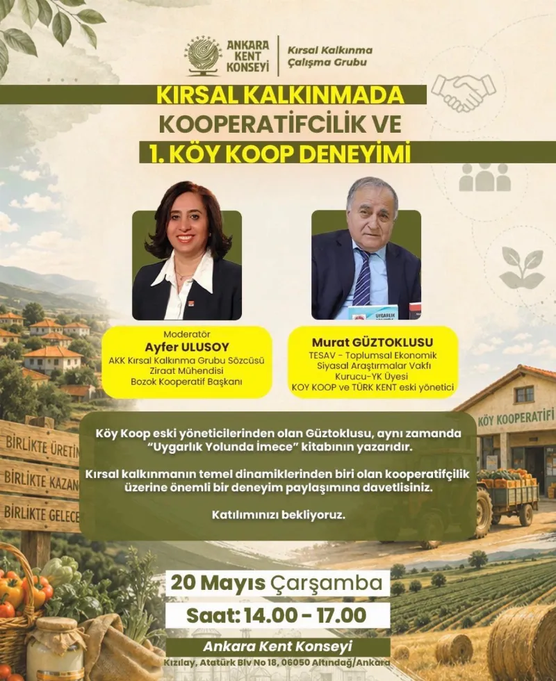 Kırsal Kalkınmada Kooperatifçilik ve 1. Köy Koop Deneyimi” Programı — fotoğraf 2