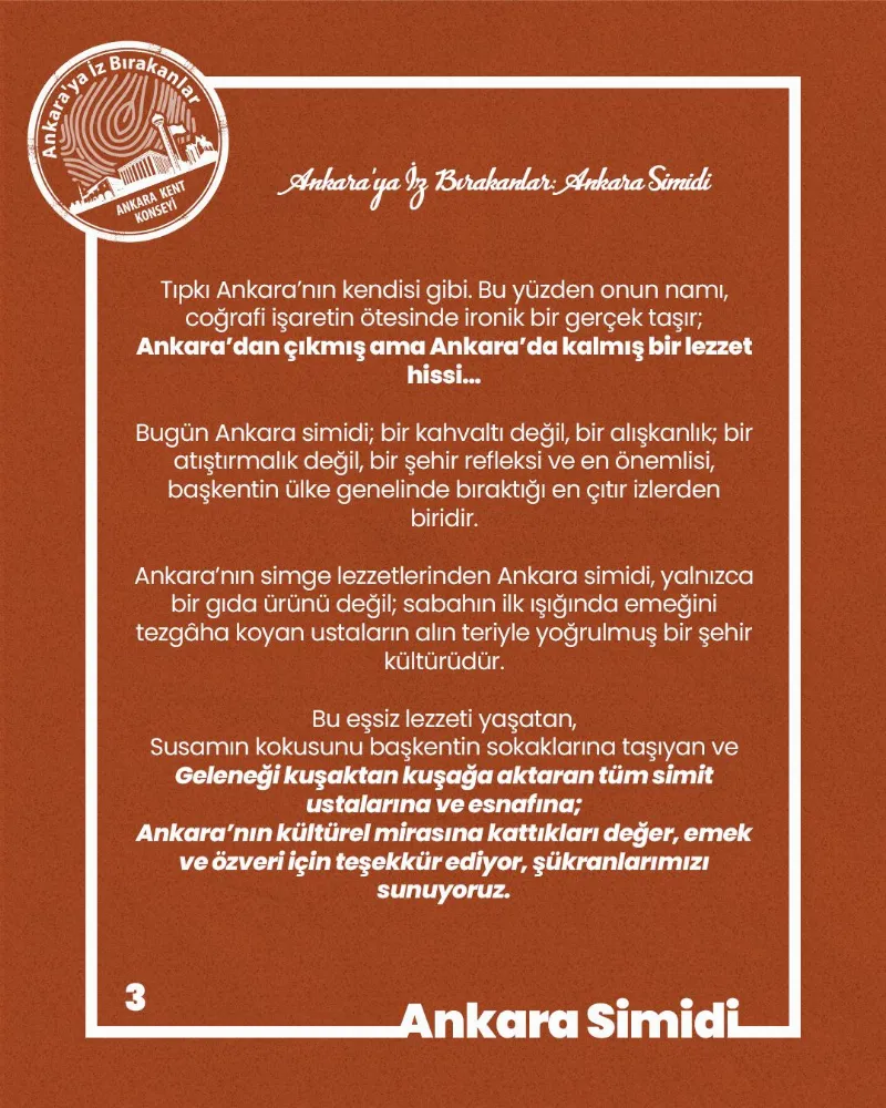 Ankara’ya İz Bırakanlar: Ankara Simidi — fotoğraf 5