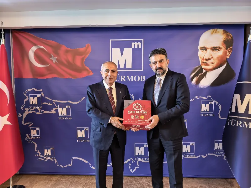 Ankara Kent Konseyi’nden TÜRMOB’a Ziyaret: “Seyir Defteri” Takdim Edildi — fotoğraf 2